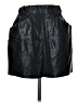 Zara Basic Black Faux Leather Skirt Size S - photo 1