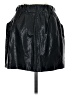 Zara Basic Black Faux Leather Skirt Size S - photo 2