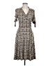 Positive Attitude Tweed Gray Brown Casual Dress Size 6 - photo 1