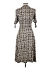 Positive Attitude Tweed Gray Brown Casual Dress Size 6 - photo 2