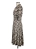 Positive Attitude Tweed Gray Brown Casual Dress Size 6 - photo 5
