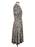 Positive Attitude Tweed Gray Brown Casual Dress Size 6 - photo 4