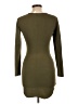 Assorted Brands Solid Green Casual Dress Size L - photo 2