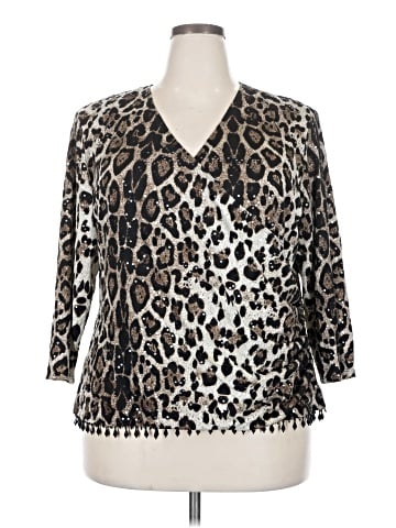 MSK 3/4 Sleeve Blouse (view 1)