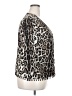MSK Animal Print Silver 3/4 Sleeve Blouse Size 3X - photo 4