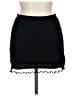 Unbranded Solid Black Casual Skirt Size L - photo 1