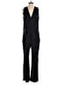 Givenchy 100% Wool Stripes Black Jumpsuit Size EU (FR) 40 / US 8 - photo 1