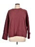 Anrabess 100% Polyester Solid Burgundy Pullover Sweater Size XL - photo 1
