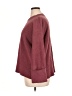 Anrabess 100% Polyester Solid Burgundy Pullover Sweater Size XL - photo 5