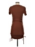 Zara Brown Short Sleeve Top Size S - photo 2