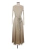 Anne Klein Metallic Tan Casual Dress Size 4 - photo 1