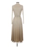 Anne Klein Metallic Tan Casual Dress Size 4 - photo 2