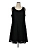 Just Fab Solid Black Casual Dress Size 1X - photo 1