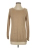 Cupio Metallic Tan Pullover Sweater Size S - photo 1