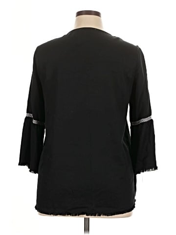 Tru Luxe Jeans 3/4 Sleeve Blouse (view 2)