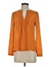 HD in Paris 100% Polyester Orange Long Sleeve Blouse Size 2 - photo 1