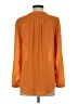 HD in Paris 100% Polyester Orange Long Sleeve Blouse Size 2 - photo 2
