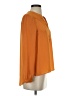 HD in Paris 100% Polyester Orange Long Sleeve Blouse Size 2 - photo 4
