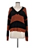 Flawless 100% Acrylic Color Block Orange Pullover Sweater Size M - photo 1