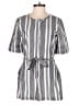 Banana Republic Stripes Gray Romper Size 0 - photo 1