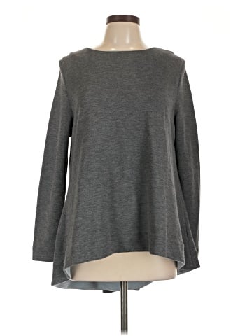 Joan Vass Pullover Sweater (view 1)