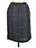 Thought Polka Dots Black Casual Skirt Size 8 - photo 2