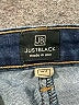 Just Black Hearts Blue Jeans Size 27 waist - photo 7