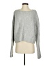 H&M Solid Gray Pullover Sweater Size S - photo 1