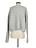 H&M Solid Gray Pullover Sweater Size S - photo 2