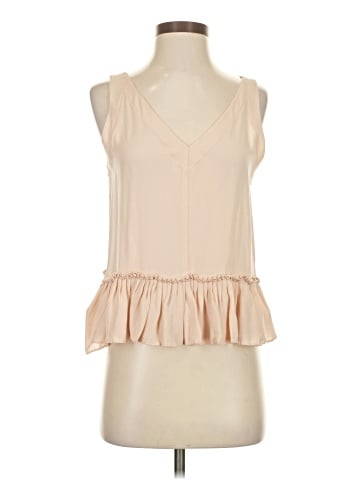 Rebecca Taylor Sleeveless Silk Top (view 1)