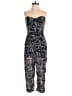 Bishop + Young 100% Polyester Graphic Black Jumpsuit Size XS - photo 1