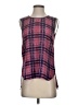 BCBGMAXAZRIA 100% Silk Red Sleeveless Silk Top Size XS - photo 1