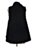 Listicle 100% Polyester Black Faux Fur Vest Size M - photo 2