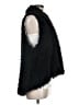 Listicle 100% Polyester Black Faux Fur Vest Size M - photo 4