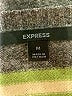 Express Stripes Green Pullover Sweater Size M - photo 7
