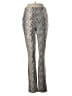 Boston Proper Animal Print Silver Casual Pants Size S - photo 1