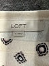 Ann Taylor LOFT 100% Cotton Argyle Ivory Pullover Sweater Size S - photo 7