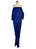 Zara Solid Blue Jumpsuit Size XS - photo 1
