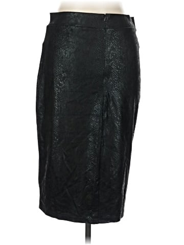 She + Sky Faux Leather Skirt (view 2)