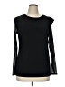 INC International Concepts Black Long Sleeve Top Size XL - photo 1