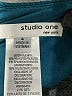 Studio One Color Block Teal Cocktail Dress Size 4 - photo 7