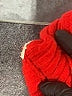 Moth Red Turtleneck Sweater Size XS - photo 8