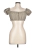 Grade & Gather Tan Short Sleeve Top Size L - photo 1