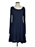Unbranded Solid Blue Casual Dress Size S - photo 1