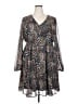 Torrid Paisley Gray Casual Dress Size 2X (2) - photo 1