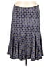 Sassia Print Blue Casual Skirt Size 2 - photo 1