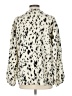 Unbranded 100% Polyester Animal Print Ivory 3/4 Sleeve Blouse Size L - photo 2