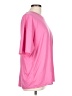Shein Pink 3/4 Sleeve T-Shirt Size L - photo 4