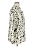Unbranded 100% Polyester Animal Print Ivory 3/4 Sleeve Blouse Size L - photo 4