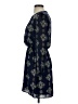 Express 100% Polyester Paisley Blue Casual Dress Size XS - photo 5